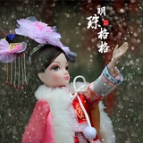 女孩玩具古装娃娃 可儿娃娃9036清朝公主明珠格格女孩玩具儿童