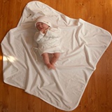 韩国代购婴儿抱被新生儿包被春夏秋薄款纯棉抱毯包巾夹被睡袋用品