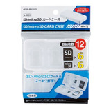 日本进口便携式SD卡盒 TF卡收纳盒 SD卡收纳 12枚装全场满即包邮