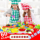 儿童迷你过家家厨房玩具套装女孩3-6岁男孩宝宝做饭煮饭仿真餐具