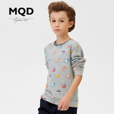 MQD2016韩版套头男童纯棉儿童常规新款B类上衣大童卫衣D16100603