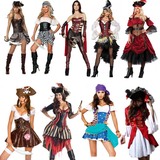 万圣节cosplay化装舞会服装成人海盗北欧加勒比女海盗装扮服饰