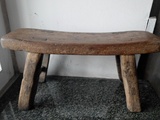 古玩杂项民国木头小枕头小凳子老木器老物件影视道具保真包老怀旧