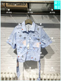 LILY/丽丽 商场代购16年夏季三波时尚印花衬衫116230C4102-549