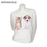 springfield欧洲西班牙品牌2016新品女装动物印花长袖卫衣