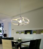 现代简约个性创意飞船吊灯欧式时尚餐厅客厅饭厅卧室会所灯具灯饰