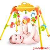 婴儿玩具带音乐宝宝健身架 3-6-12个月女男孩新生儿童健身器0-1岁
