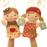 伊贝儿益智手偶娃娃毛绒玩具幼儿园儿童早教讲故事情侣玩偶生日礼