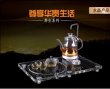 玻璃电热水壶自动断电煮茶器黑茶水晶养生壶