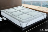 专柜正品竹炭纤维床垫床褥子1.8M床加厚抗菌防滑单双人垫被1.5m