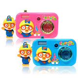 韩国进口pororo 玩具照相机 儿童仿真玩具带音效闪光灯宝宝照相机
