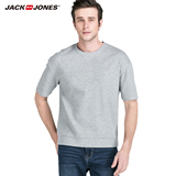 JackJones杰克琼斯夏季男士纯色圆领短袖T恤E|215201060