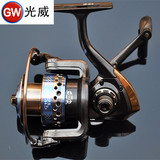 正品GW/光威 GWGB 50 金属头8+1轴 鱼线轮 纺车轮 渔轮 鱼具 渔具