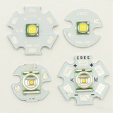 黄光白光led CREE Q5 XML-T6带铝基板 强光手电筒头灯 U2灯珠灯泡