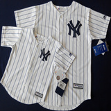 香港IT代购MLB棒球服T恤半袖儿童成人亲子装NY洋基队棒球运动短袖
