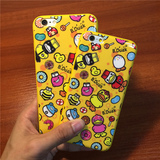 日本新款大黄鸭iPhone6手机壳可爱卡通苹果6plus全包软保护套外壳