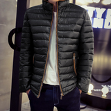 冬季新款韩版修身棉衣男青少年学生棉服外套潮青年大码加厚棉袄