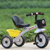 儿童三轮车脚踏车玩具单车发泡轮加大车座2岁半特价新品