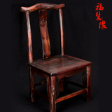 福慧缘 老挝大红酸枝实木凳 中式红木仿古靠背小方凳板凳