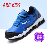 ABC童鞋男童鞋2016秋季新款减震弹簧鞋休闲跑步鞋儿童运动鞋绑带