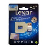 LEXAR/雷克沙TF64G 633X 95M/C10 高速64GTF储存卡gopro内存卡