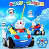 哆啦a梦遥控车玩具车无线遥控汽车机器猫儿童卡通宝宝生日礼物