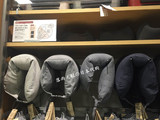 现货 MUJI无印良品 日本代购 微粒颈部靠枕/旅行枕/U型护颈枕