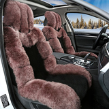 宝马5系525LI奥迪A4L羊毛汽车坐垫X3女士冬季座垫X6霸道2700 X1