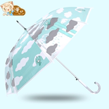 漫记 初音未来透明雨伞龙猫透明伞创意日本动漫周边全自动雨伞