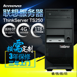 联想塔式服务器主机ThinkServer TS250 E3-1225v5 4G 1T 替TS240