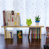 放在桌上的架子简易桌面置物架 办公桌上小型书架储物架子 迷