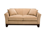 原木小筑现代美式沙发棉麻布艺三人双人单人位客厅休闲高端定制