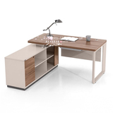 现代简约环保免漆胡桃木生态板书房家具书桌电脑桌办公桌特价定制