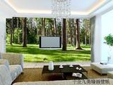 3D大型壁画 田园自然风景 阳光草地树林客厅电视沙发背景墙纸壁纸
