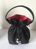 欧莱雅专柜赠品黑色抽绳收纳袋(小号） 化妆包
