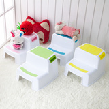 垫增高凳宝宝垫脚凳小板凳凳子浴室防滑凳加厚儿童塑料凳双层脚踏