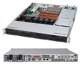 超微1U服务器机箱 SC815TQ-R500CB 1U 4盘位热插拔机箱 500冗余