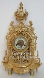 新品 古典钟表 全铜镀金老式座钟 欧式机械钟 样板间装饰 古玩钟