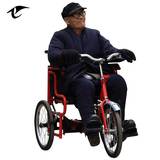 人力三轮车 高龄老人人力三轮车 成人老年人代步脚踏三轮自行车