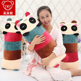 毛绒玩具可爱卡通熊猫抱枕双人枕头睡觉靠垫可拆洗送儿童生日礼物