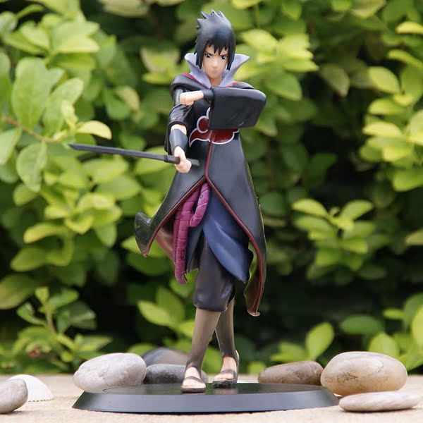 好运连 火影忍者疾风传 宇智波佐助 鼬披风佐助人偶手办 送展示盒