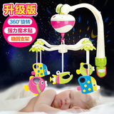 新生儿宝宝床铃0-1岁 婴儿玩具音乐旋转床头铃摇铃床绕床挂玩具