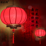 锦城大红喜庆灯笼阳台走廊灯笼灯中式吊灯节日喜庆春节圆形灯笼
