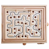 平衡钢珠滚珠木制桌面轨道迷宫儿童成人老人休闲益智游戏玩具包邮