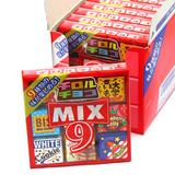 日本进口松尾什锦巧克力MIX 9种口味多彩夹心巧克力56g  3盒包邮