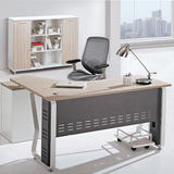 铁架老板桌办公家具办公桌时尚简约老板桌大班台大班桌经理办公桌