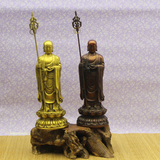 开光风水包邮纯铜地藏王菩萨站像佛像摆件大愿地藏工艺礼品