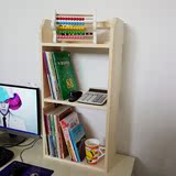 创意学生桌面收纳架多层小书架多功能简易置物实木架办公桌面收纳