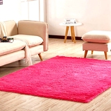 飘窗卧室床边地毯加厚弹力床边毯门垫可定做特价丝毛地毯客厅茶几