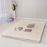 实木板床垫硬板折叠排骨架床板双人1.5米1.8米1.2单人榻榻米床架